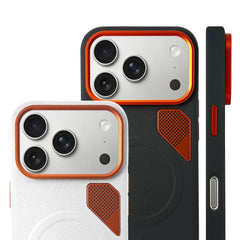 Business Magnetic PU Leather Bumper Case For iPhone | MagSafe Shockproof Cover