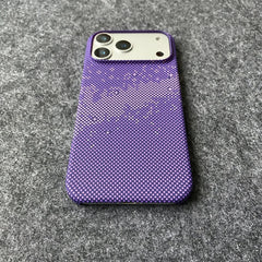Kevlar Carbon Fiber Pattern Phone Case for iPhone