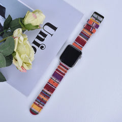 The Artisan Weave Collection: Printed Fabric Apple Watch Straps