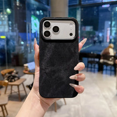 Leather Microfiber Phone Case for iPhone