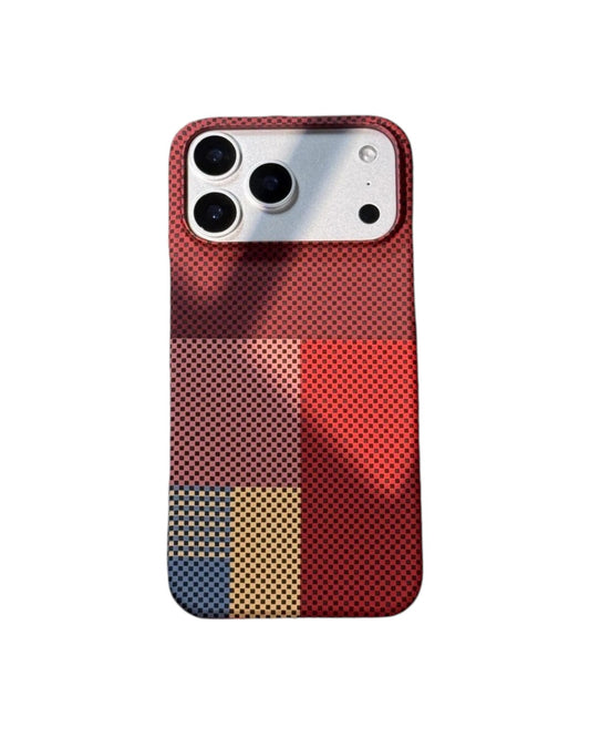 Kevlar Carbon Fiber Texture Phone Case for iPhone