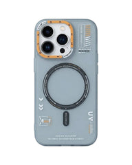 Matte Magnetic Phone Case with Metal Lens For iPhone