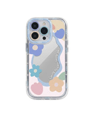 Cute Flower Mirror Phone Case For iPhone