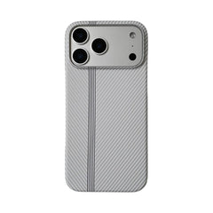 Leather Carbon Fiber Kevlar Pattern Phone Case for iPhone