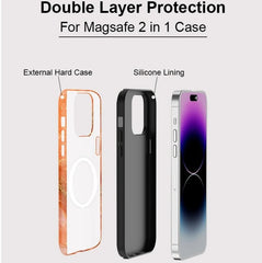 Soft Magnetic Marble Phone Case For iPhone