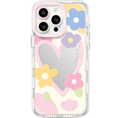 Cute Flower Mirror Phone Case For iPhone