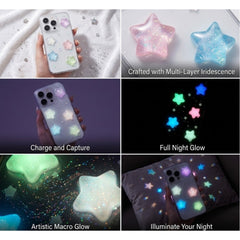 Glowing Celestial Star Clear Case Collection for iPhone