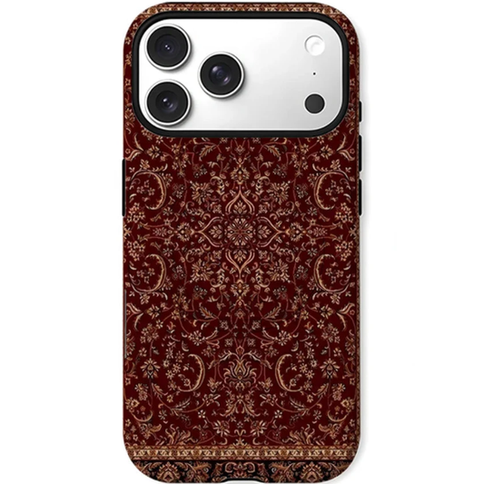 Red Persian Carpet Phone Case for iPhone