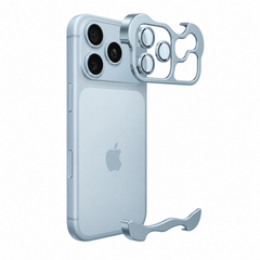 Aluminum Minimalist Metal Bumper Phone Case For iPhone | Metal Camera Lens