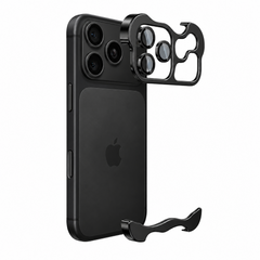 Aluminum Minimalist Metal Bumper Phone Case For iPhone | Metal Camera Lens