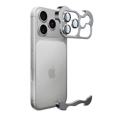 Aluminum Minimalist Metal Bumper Phone Case For iPhone | Metal Camera Lens