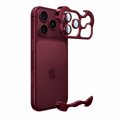 Aluminum Minimalist Metal Bumper Phone Case For iPhone | Metal Camera Lens