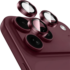 Metal Ring Camera Lens Protector for iPhone | 9H Tempered Glass