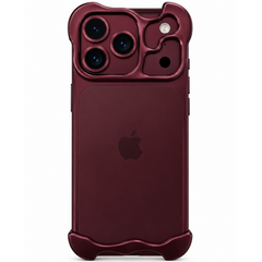 Aluminum Minimalist Metal Bumper Phone Case For iPhone | Metal Camera Lens